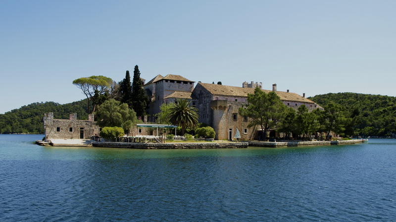 mljet national park, benedictin monastery, mljet park, mljet island